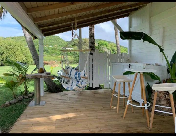 Le Grand Palm Gite Tobago Les Basses Bagian luar foto